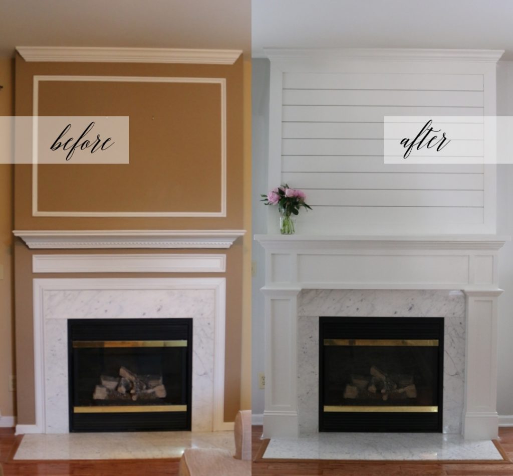 Fireplace Makeover - Designs Illustrated